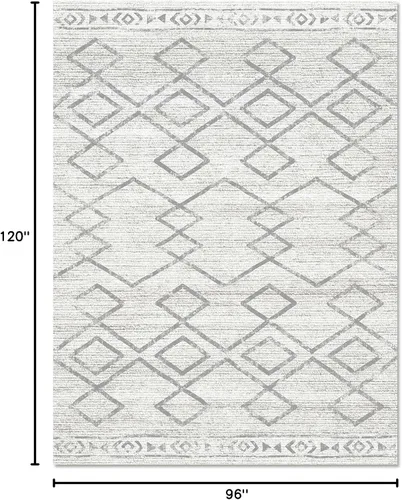 Vista 340 de jinchan Alfombra marroquí de pasillo 2x6 - Alfombra de pasillo lavable a máquina para cocina, alfombra moderna geométrica suave de pelo bajo