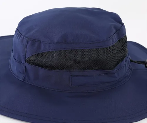 Vista 21 de Connectyle Sombrero de sol Boonie para hombre, protección UV, pesca, senderismo, camping, sombrero