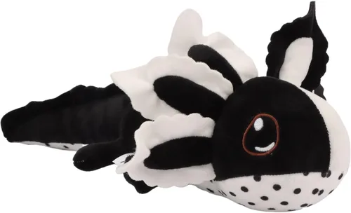 Vista 11 de Peluche realista de ajolote azul de 17.7 pulgadas, suave y largo animal de peluche de salamandra, lindo peluche de anfibio para niños, niñas, niños