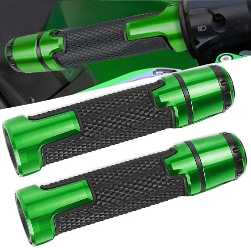 Vista 11 de 22mm 7/8" Set de Puntas de Empuñadura de Manillar de Motocicleta para Ninja 400 650R Z900 Z650 Z750 Z800 Z400 Z1000 ZX6R ZX10R ER6N - Negro