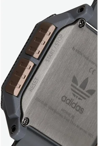 Vista 6 de Adidas Archive R2 Reloj digital para hombre con pulsera de silicona Z16632-00