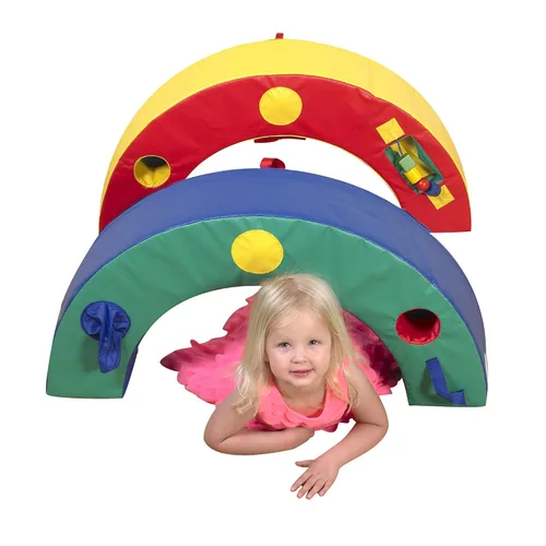 Vista 4 de Children's Factory Playring, CF321-955, tapete para niños pequeños, actividad sensorial y escalada, guardería de bebés y patio de juegos preescolar
