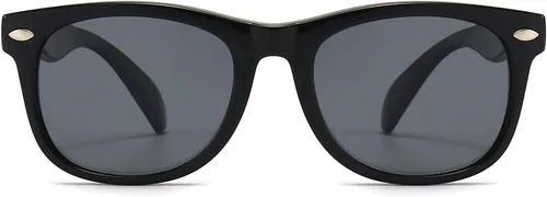 Vista 3 de FANNYGO Paquete de 3 lentes de sol polarizados para niños y niñas de 3 a 10 años Negro