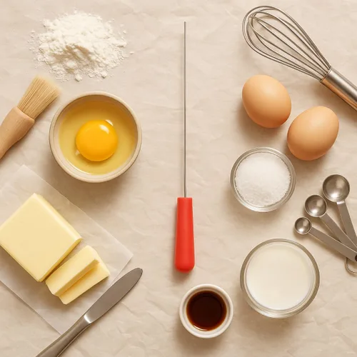 Vista 3 de Mrs. Anderson's Baking Probador de pasteles, tallo de acero inoxidable, sin BPA, 8 pulgadas de largo