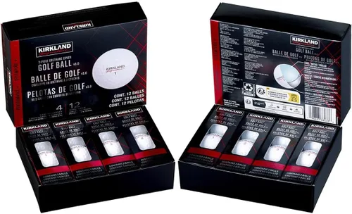 Vista 2 de Kirkland Signature V3.0#1654518 Pelota de golf Performance Plus de 3 piezas con cubierta de uretano (2 docenas, 24 bolas)