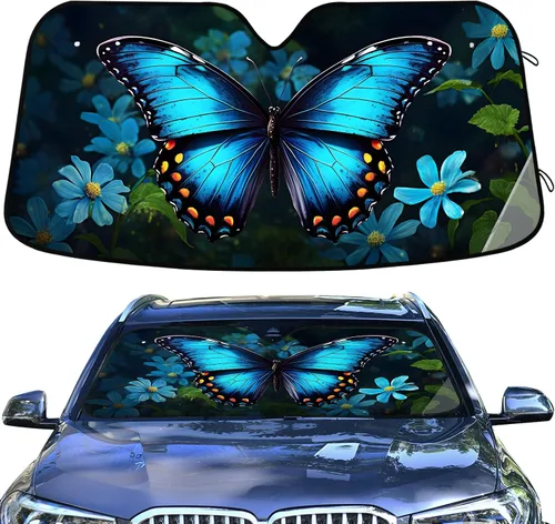 Vista 14 de Parasol para parabrisas de automóvil de tiburón para ventana delantera, accesorios interiores para automóvil SUV