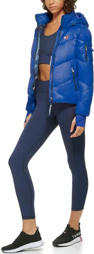 Vista 2 de Tommy Hilfiger Cortavientos de manga larga con cremallera para mujer