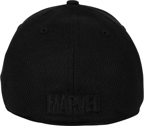 Vista 5 de New Era Daredevil Logo Negro sobre Negro 39Thirty Fitted Hat