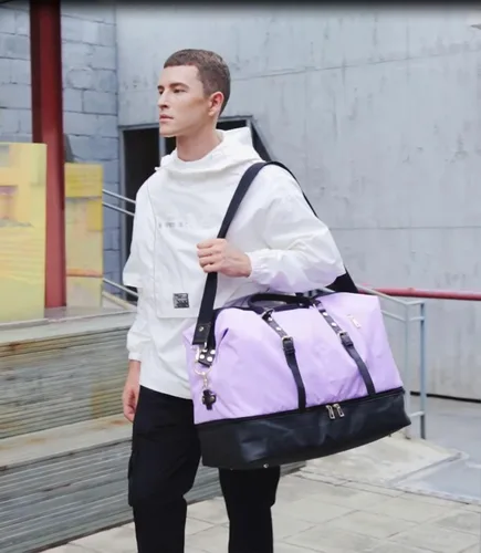 Vista 8 de Weekender Overnight - Bolsa de viaje de gran tamaño para hombres y mujeres