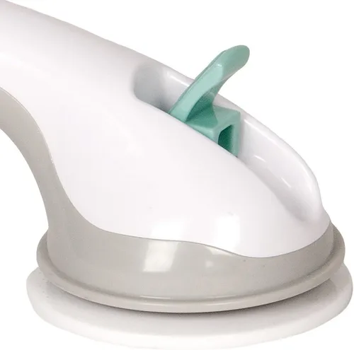 Vista 7 de PCP Mango de seguridad para bañera y ducha con agarre de succión, blanco, 16 pulgadas