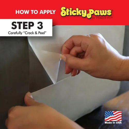 Vista 4 de Sticky Paws 10 hojas XL (2 paquetes de 5 hojas)