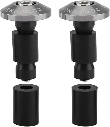 Vista 12 de Fydun Tapón deslizante para manillar de motocicleta para Racing ATV Offroad 0.866 in 7/8inch (negro)