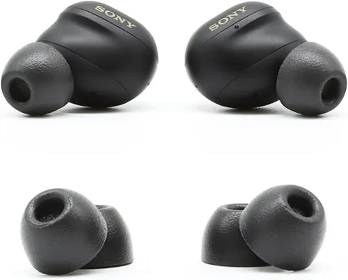Vista 10 de Comply TrueGrip MAX - Almohadillas de espuma viscoelástica Auriculares inalámbricos Sony True Wireless Ultimate Comfort, aislamiento de ruido Negro