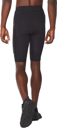 Vista 3 de 2XU Pantalones cortos de compresión ligeros para hombre para correr y deportes activos