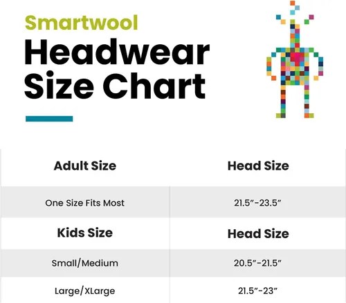 Vista 5 de Smartwool Gorro térmico reversible de lana merino
