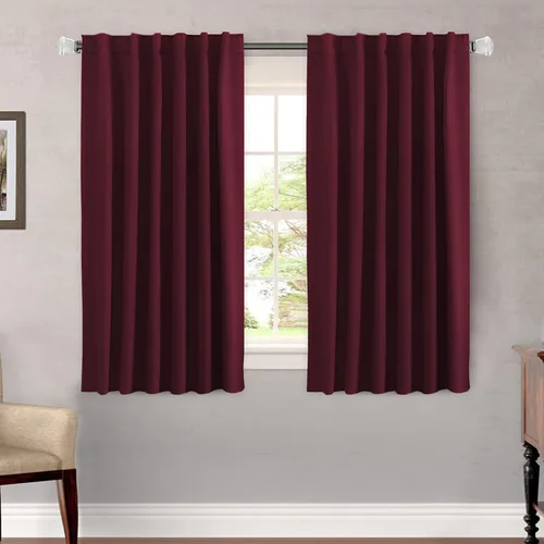 Vista 156 de H.VERSAILTEX Cortinas Opacas con Aislamiento Térmico, Paneles de Tratamiento de Ventanas que Oscurecen la Habitación, Cortinas Opacas para Sala