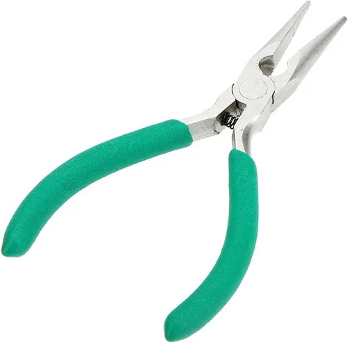 Vista 3 de ProsKit 1PK-036S - Alicates de punta larga con mango antideslizante, herramienta de corte de cable de 5.354 in