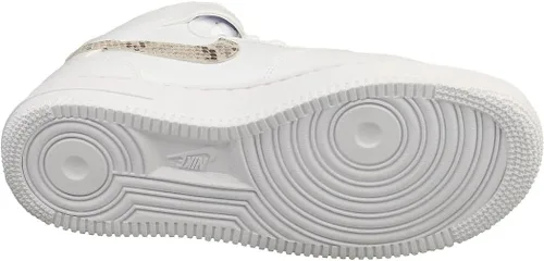Vista 7 de Nike Air Force 1 Mid '07 Leather White 366731-100 para mujer