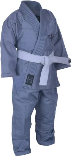 Vista 3 de Jayefo Niños brasileños JIU Jitsu GI para niños y niñas IBJJF Legal BJJ Ligero Suave Presencogido Grappling Niños Jóvenes MMA