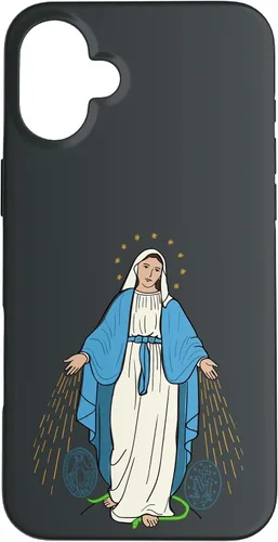 Vista 23 de Nuestra Señora de Gracia - Funda Milagrosa Virgen de la Medalla para iPhone 17