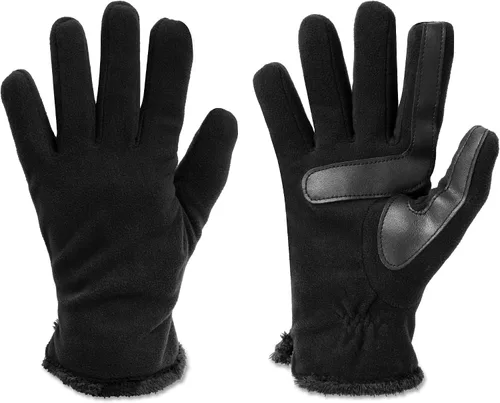 Vista 5 de isotoner Guantes de forro polar elásticos para mujer con forro microluxe y tecnología Smart Touch