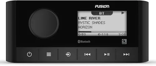 Vista 2 de Fusion MS-RA60 Marine Stereo con 1 control remoto inalámbrico Fusion ARX70B negro