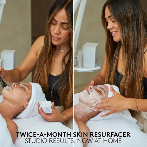 Vista 7 de SHANI DARDEN SKIN CARE Exfoliante Triple Ácido, Exfoliante Facial de 2 Pasos con Ácidos Mandélico, Láctico y Glicólico, Mascarilla Neutralizante