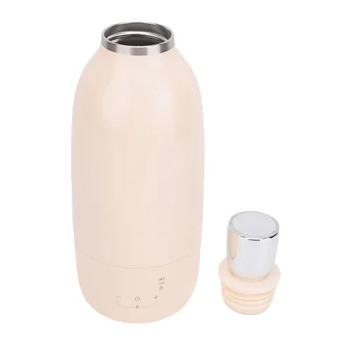 Vista 2 de SUNGOOYUE Calentador de botellas con pilas, calentador de agua portátil de ebullición rápida, 18000 mAh, hervidor pequeño aislado para uso diario