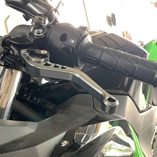 Vista 4 de Palancas de embrague de freno corto ajustables para motocicleta para Yamaha R3 YZF-R3 MT03 MT-03 2015 2016 2018 2019 2020 2021 2022 2023