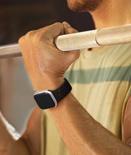 Vista 7 de Getino Compatible con Apple Watch Band de 1.575 in 1.496 in 1.614 in 1.732 in 1.772 in 1.811 in 1.929 in 1.654 in para mujeres y hombres, iWatch SE