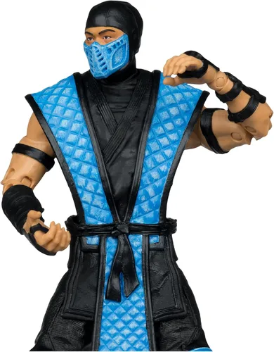 Vista 5 de McFarlane Toys - Figura de acción Mortal Kombat Klassic Sub-Zero de 7 pulgadas