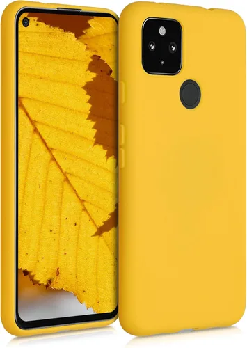 Vista 12 de kwmobile Funda compatible con Google Pixel 4a 5G - Funda protectora de silicona TPU suave y delgada - Arctic Night