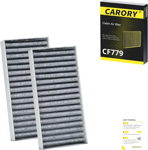 Vista 43 de Filtro de aire de cabina con carbón activado para Toyota Camry (2002-2006), Sienna (2004-2010), Avalon (2000-2004), Lexus RX350 (2007-2009), ES330