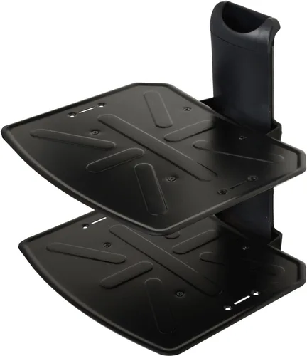 Vista 5 de VideoSecu Soporte de montaje en pared componente de 2 estantes para DVD/DVR/VCR/CAJA DE CABLE/DDS BOX/Blu-Ray/Estación de juego/Receptor MDVD04B WP6