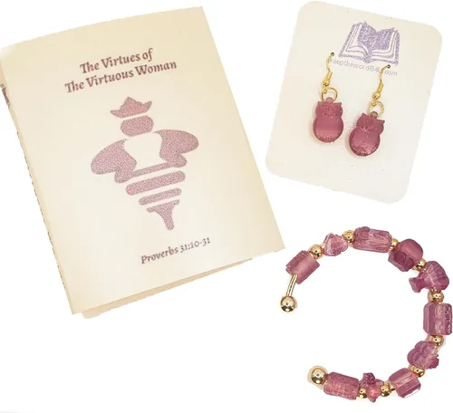 Vista 16 de B4U Signature Faith-Based Scripture Charm Bracelets Wear Your Faith, Live the Word, Stay Inspired