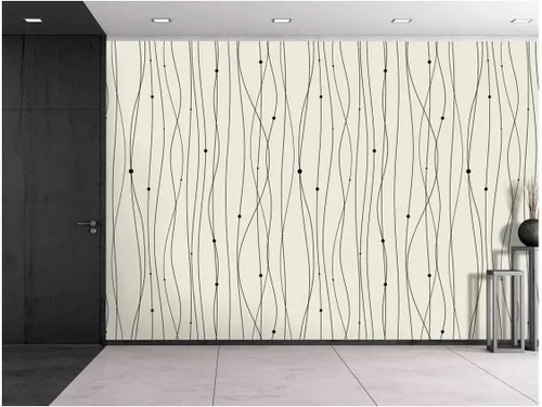 Vista 15 de 45 diseños de papel/mural para pared largo estampado