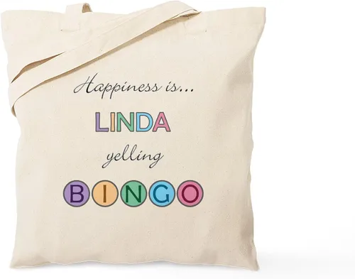 Vista 39 de CafePress Bingo Lingo Tote Bag Natural Canvas Tote Bag, Bolso de compras de tela, Caqui