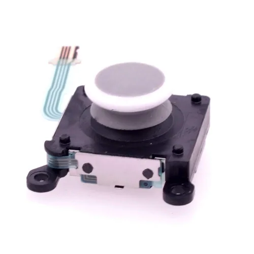 Vista 2 de Deal4GO Joystick Button 3D Rocker Analog ThumbStick Replacement for Sony PSV 2000 PS Vita 2000 2001 White