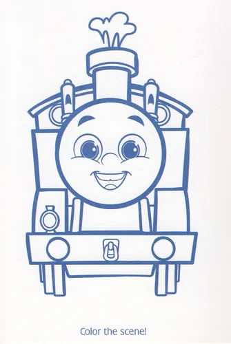 Vista 2 de Thomas the Train - Tarjeta de primer cumpleaños (1 año) – Chugga-Chugga Whoo-Hoo! Tu cumpleaños es #1... ¡Just Like Me! Happy 1st Birthday!