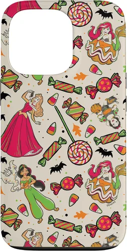 Vista 10 de iPhone 16 Disney Princess Snow White Ariel Jasmine Aurora Funda de Halloween