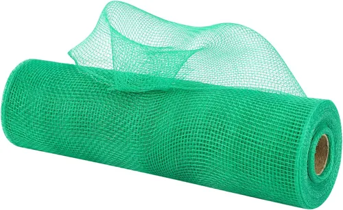 Vista 19 de MEEDEE Malla Decorativa Azul Claro Rollos de 10 Pulgadas Rollos de Malla Decorativa Turquesa Cinta de Malla Básica para Árbol de Navidad, Guirnalda