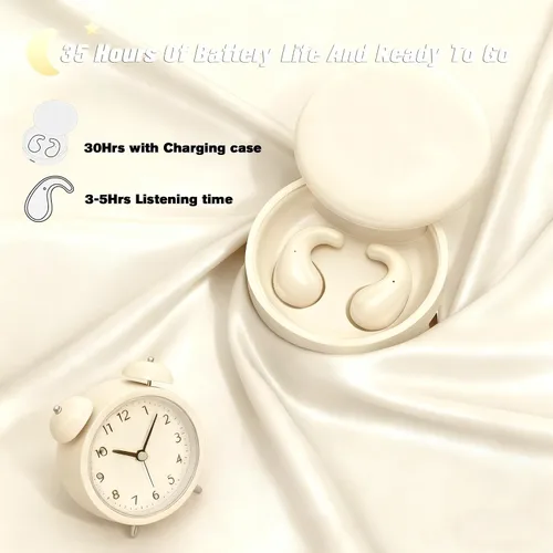 Vista 7 de Xmenha Mini auriculares invisibles para dormir, inalámbricos, con Bluetooth, invisibles, pequeños, pequeños, discretos, ocultos, para trabajar