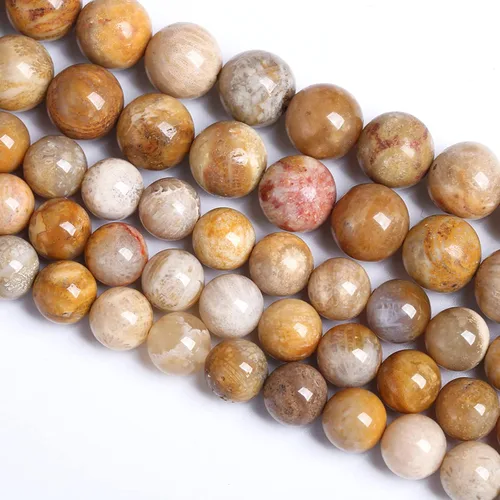 Vista 90 de 4MM 86 piezas Cuentas sueltas de piedra natural de amazonita calcedonia para hacer joyería DIY Pulsera Collar 1 hebra