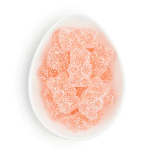 Vista 4 de Sugarfina Sparkling Rosé Bears - Cubo de caramelo pequeño, ositos de goma, 3.0 onzas, 6