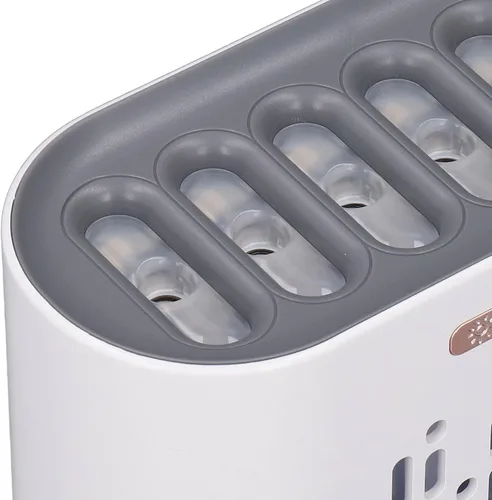 Vista 7 de SUNGOOYUE Humidificador difusor de aceite esencial súper silencioso con 7 luces coloridas para aliviar el estrés