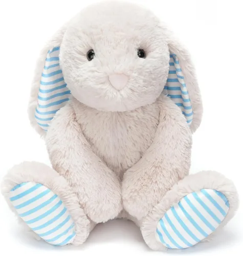 Vista 16 de WEIGEDU Animal de Peluche Relleno Conejito de 17.3 Pulgadas para Niños, Niñas y Bebés - Regalo Perfecto para Cumpleaños, Pascua y Navidad