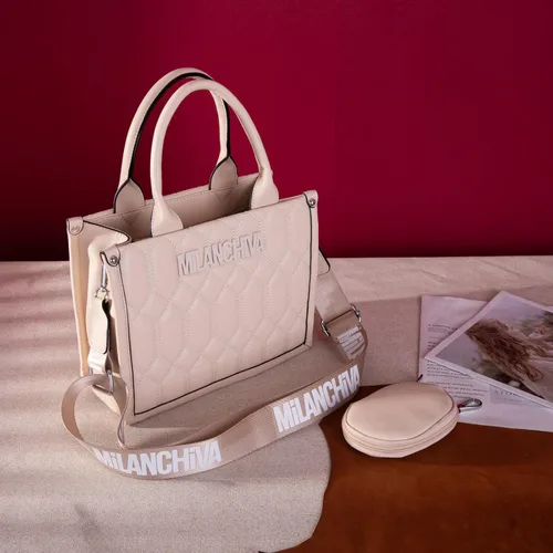 Vista 5 de Milan Chiva Bolso de mano para mujer, bolsos cruzados con una mini monedero