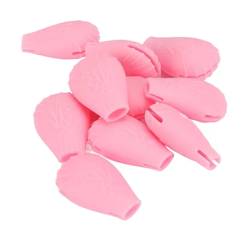 Vista 5 de Funda protectora para brochas de maquillaje, juego de soporte para brochas de maquillaje, 10 fundas para brochas de sombra de ojos, estuche