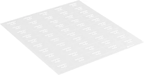 Vista 33 de Restaurantware - Etiquetas para botellas de jugo en algún lugar de 1.9 x 1 pulgada, 100 etiquetas autoadhesivas para botellas, resistentes a