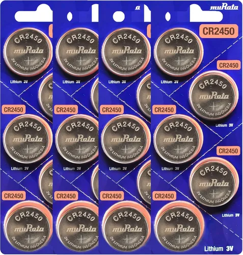 Vista 11 de Murata Batería CR2450 3V Litio Moneda Celda - Reemplaza Sony CR2450 (2 Baterías)
